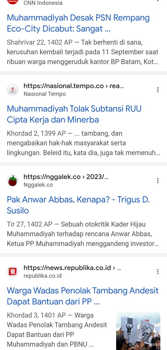Kami, <a href="/kaderhijaumu/">Kader Hijau Muhammadiyah</a> tegas menolak pemberian Ijin Usaha Pertambangan dari Negara &amp; mendesak PP <a href="/muhammadiyah/">Muhammadiyah</a> untuk kembali berpikir jernih, tambang syarat akan kemudharatan!

درء المفاسد أوىل من جلب المصالح
“Menolak mafsadah (kerusakan) didahulukan daripada memberi kemaslahatan”