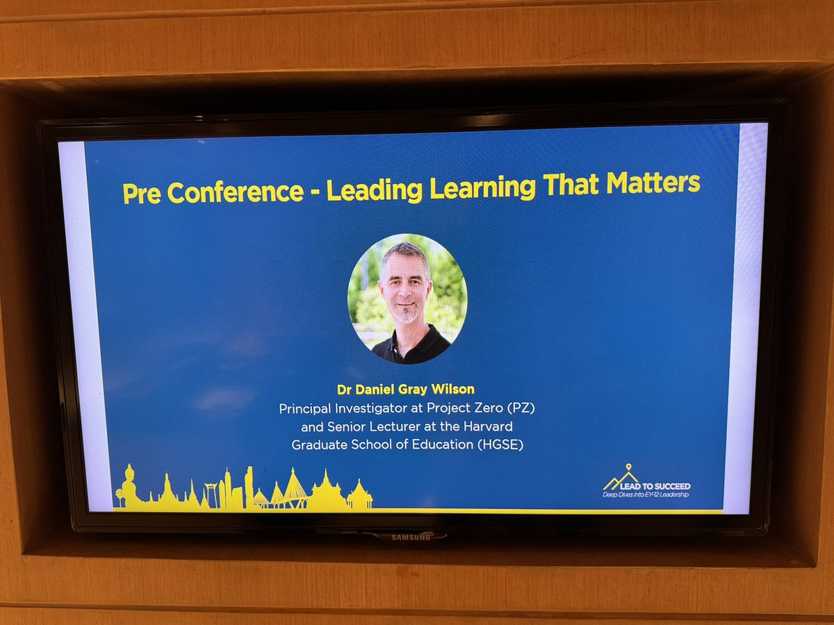 Lots of great energy in this room full of leaders as we kick off the Lead to Succeed conference! @danielwilsonPZ is leading his pre conference on Leading Learning That Matters. #leadership #edleadership #schoolleadership @4_zero_7 @21cli