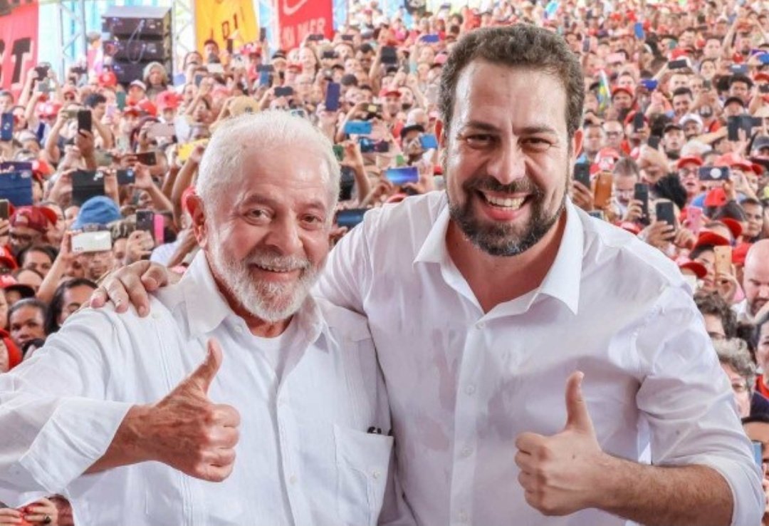 Eu estou com Boulos, Lula está com bolos, e vocês ?????