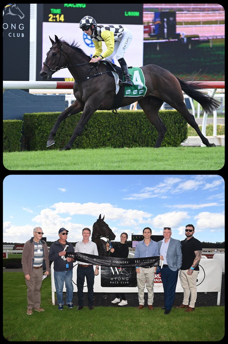 @JTRacingRwik promising stayer Montgomery takes out the 2100m Maiden after a mid-race move by @ZacLloydx. The Prized Icon 3yo breaking through at start 7. Congrats to stable & connections