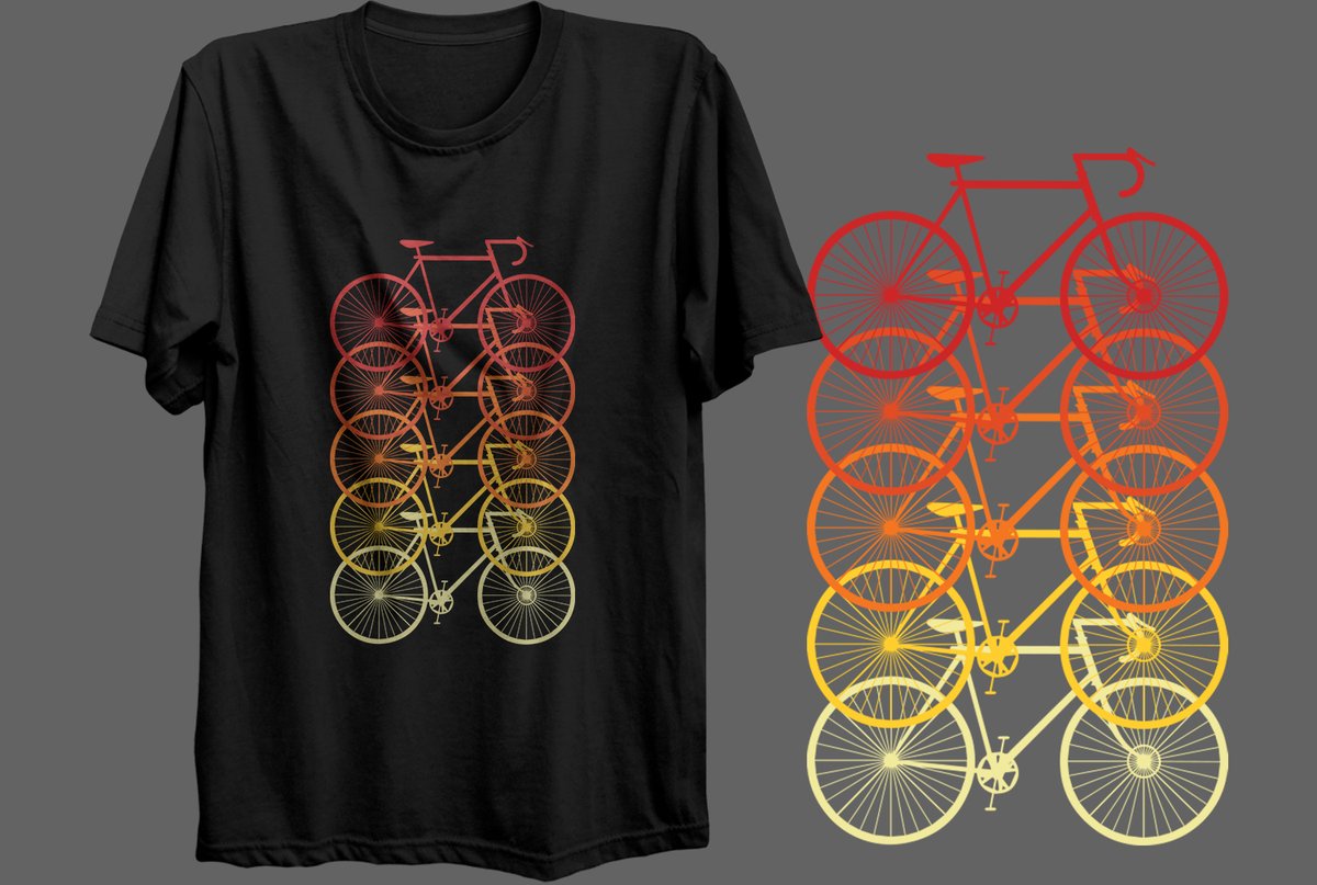 Women's Biking T-Shirt rgmjbrands.com/products/women… 
Express their passion for cycling with this t-shirt!
#CyclisClassic #WomensFACup #FemaleBodybuilding #BikeMonth #WomensU21PlayoffFinal