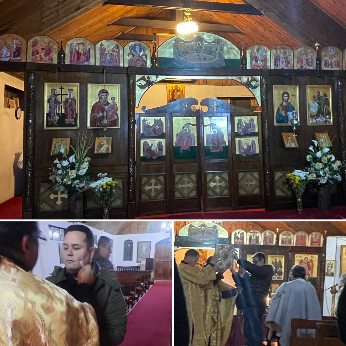 Sin duda he sido parte de una maravillosa tradición traída directamente desde tierra Santa a La Pintana, la Iglesia Ortodoxa Antioqueña(Siria) desde pequeño junto a mi abuela he participado de estos oficios,muy místicos, que llevan a las personas alcanzar la theosis.