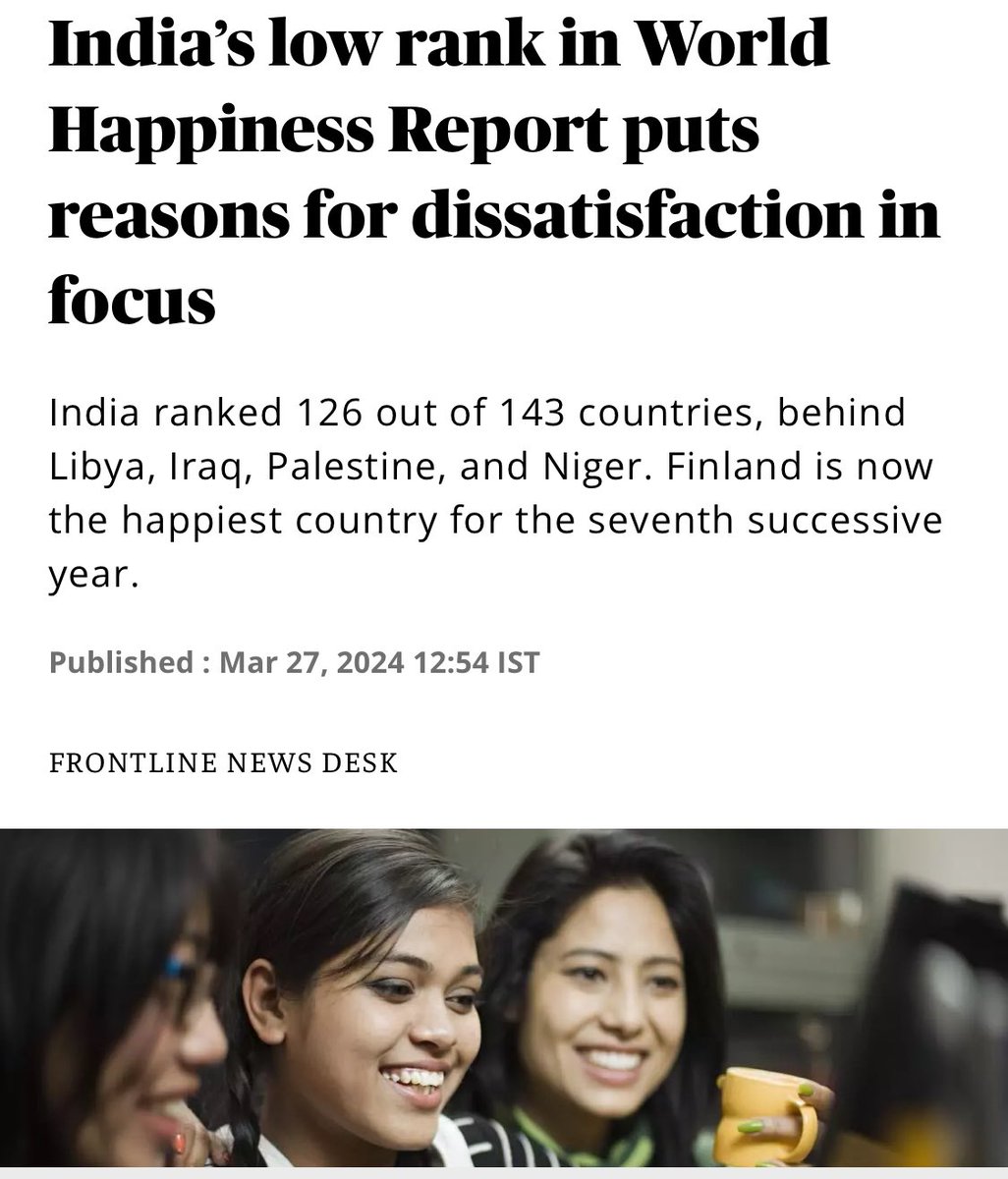 Lets talk about Happiness Index!!

Marriages are all about Happiness na!?!

Caste marriages are bonded not Because Love and happiness 
but of-course:- Society/Pressure/UNKILS/Anty