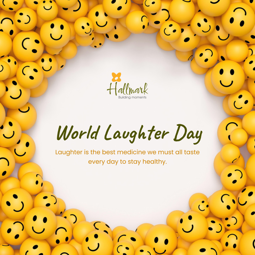 Let the laughter echo through every corner! Happy World Laughter Day from every one of us at Hallmark!

#WorldLaughterDay #HallmarkBuilders #RealEstate #Hyderabad