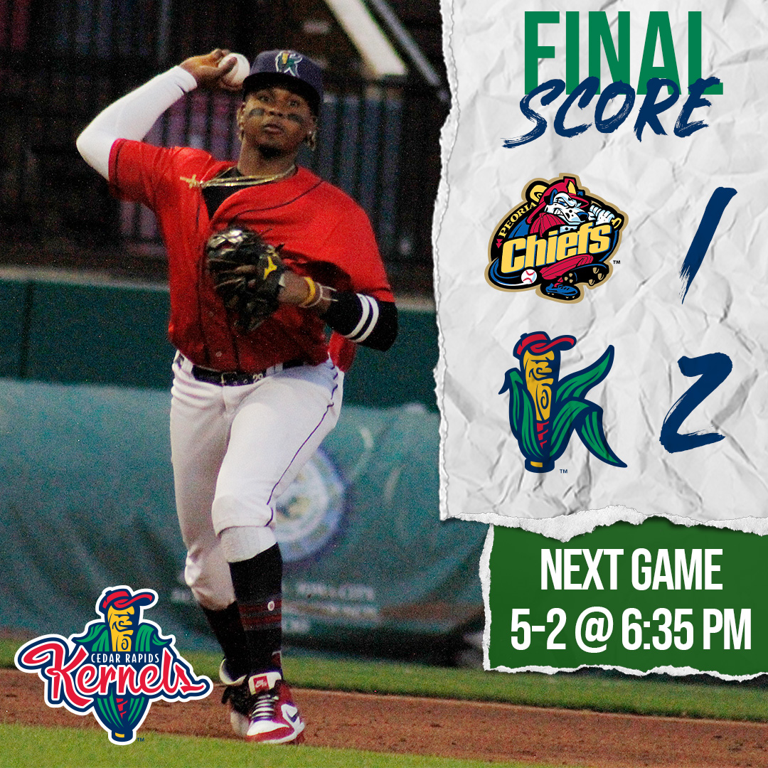 It's always a good day to be a #CRKernels fan, but a win makes it even better! Don't miss the next one! Join us for tomorrow's 6:35pm game by getting tickets here: bit.ly/44iwUS4