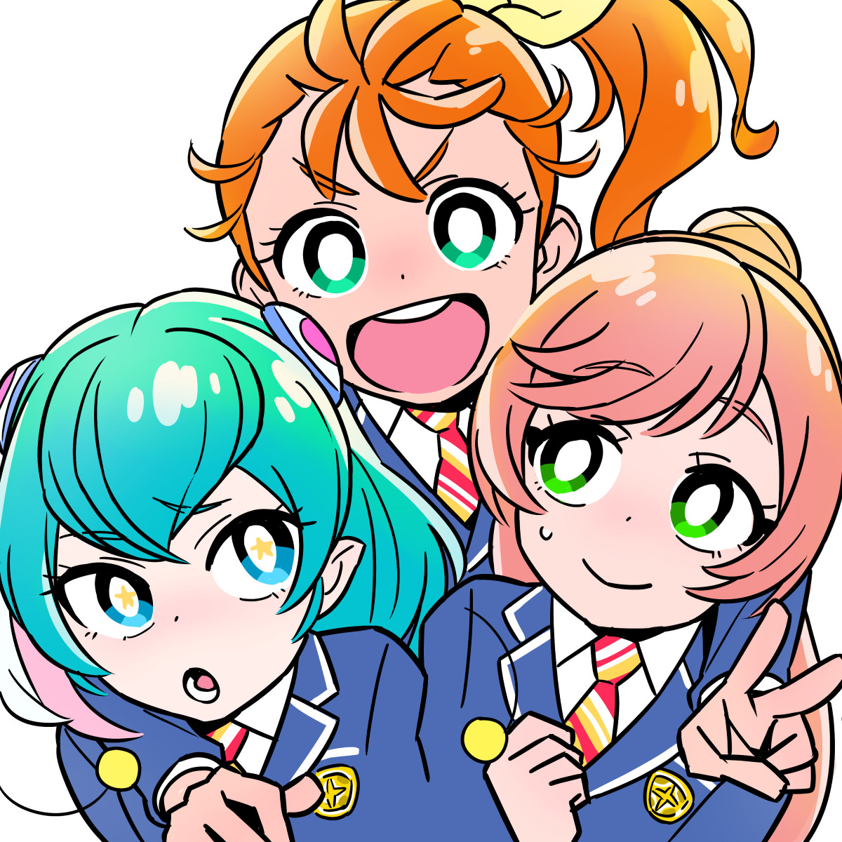 プリキュア「『プリキュアオールスターズ IF』シュプリーム的な存在が全世界をまぜこぜにしたこ」|白井慶太【マンガ】のイラスト