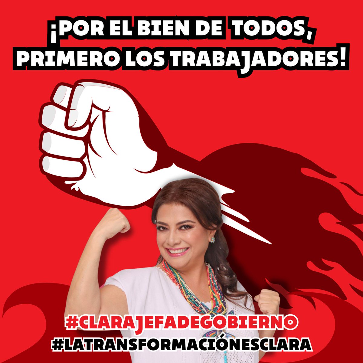 Nuestro compromiso es con la clase productiva del país.
#MéxicoConClaudia
#ClaraJefaDeGobierno
#LaTransformaciónEsClara