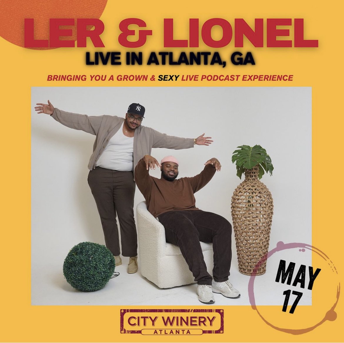 NEXT IP : Atlanta, can’t wait to see y’all faces in person! 😌
•
•
🎟️ : citywinery.com/atlanta/events…