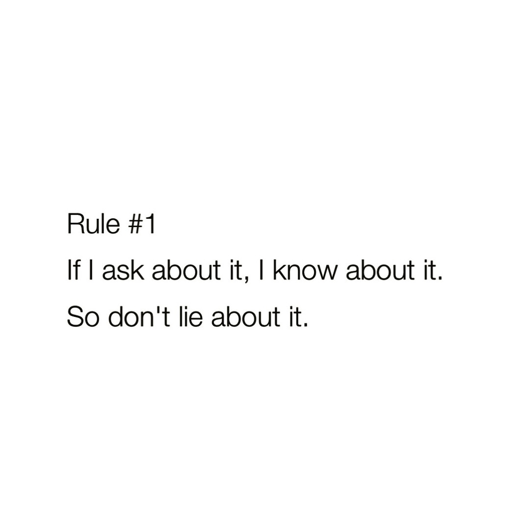Keepin’ it Real with Rule #1
