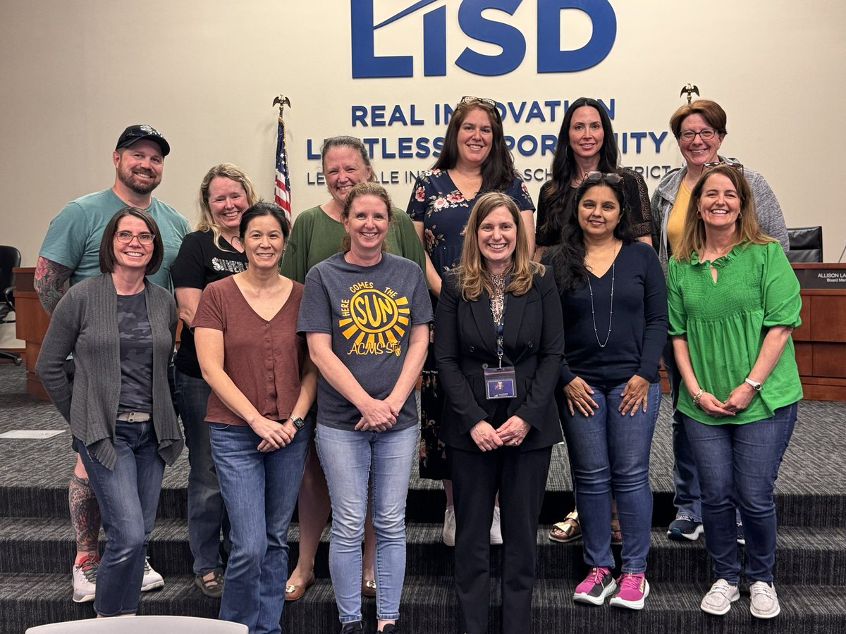 A great week meeting with @LewisvilleISD parents who are committed to learning more about challenges facing public education and advocacy for our schools #OneLISD