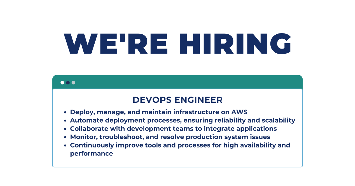 SyndicusInc's tweet photo. 🚀 Ready to join a dynamic team at Syndicus, Inc. in Ft. Eisenhower, Georgia? We're seeking a talented DevOps Engineer.🌐

Apply Now! https://t.co/FbkzbmZegw

#DevOpsEngineer #AWSJobs #TechCareers #LinuxPro #TechInnovation https://t.co/K466QiISyQ