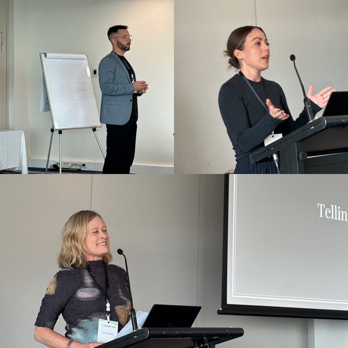 Dr @DrArwelWJones @HLewthwaite and Prof Anne Holland delivering the inspiring ‘developing academic research excellence’ or DARE talks- Anne spoke about the importance of telling stories, Hayley spoke about the power of the placebo, and Arwel spoke about consumer being the key!