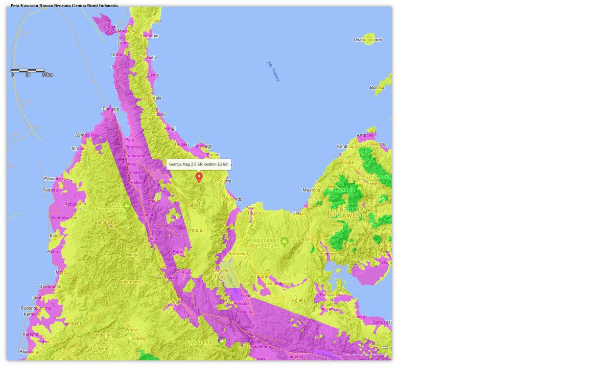 Terjadi #GempaBumi 45 km BaratLaut POSO-SULTENG.kedlmn 10.0Km,Zona:KRB Gempabumi Menengah.Cek Analisis Geologi Gempabumi Signifikan vsi.esdm.go.id Dibuat Secara Otomatis oleh #PVMBG #BadanGeologi Parameter gempa: BMKG