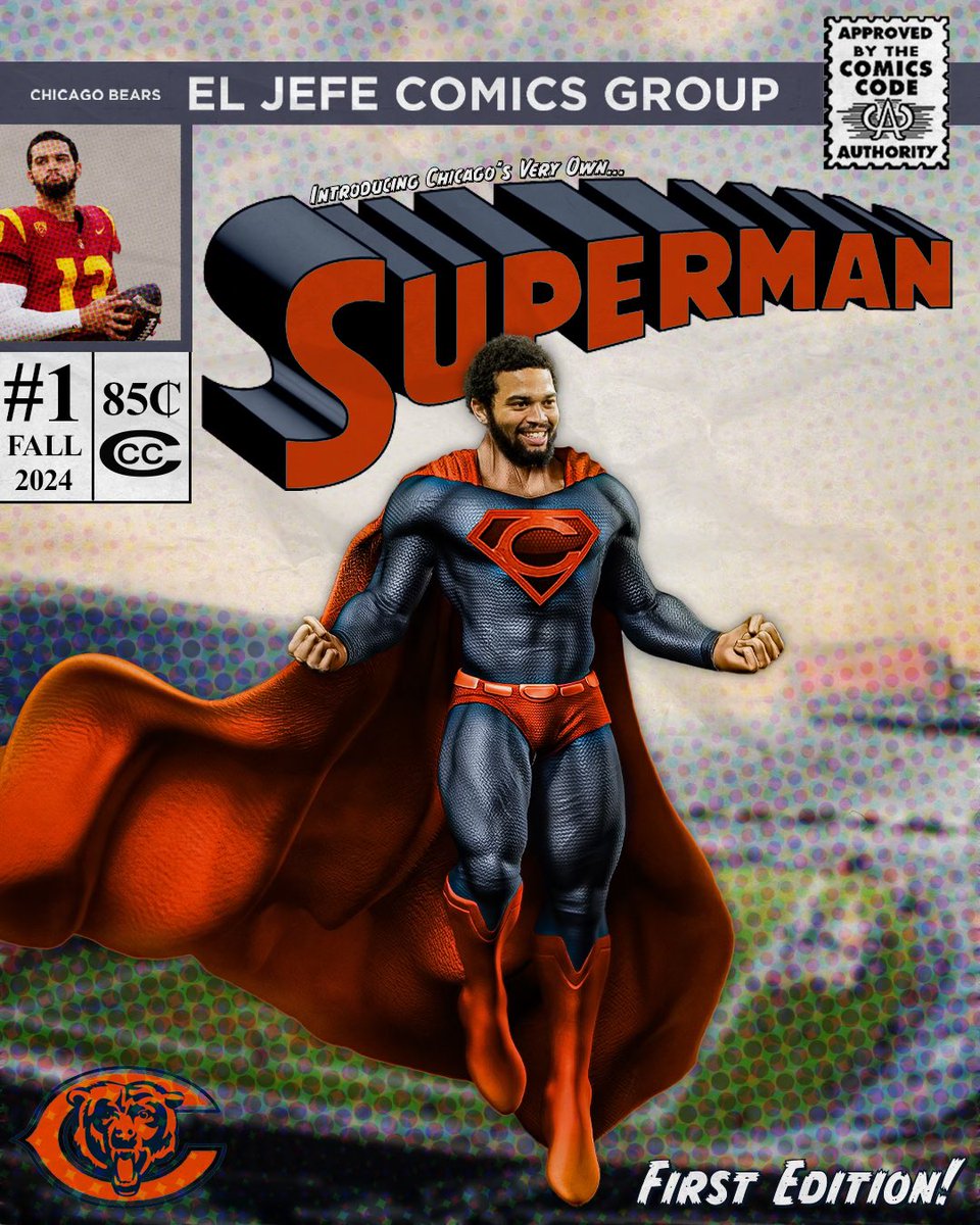 The Bears have found their Superman and his name is #CalebWilliams @CALEBcsw @ChicagoBears