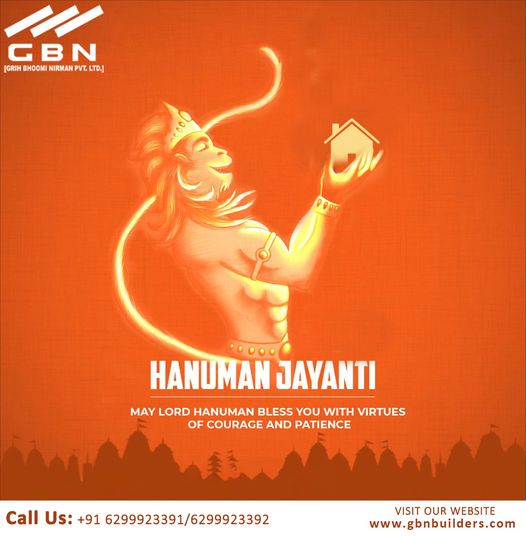 As we commemorate Hanuman Jayanti, let's seek his blessings for wisdom, courage, and righteousness in our lives.   

#ॐ_हं_हनुमंते_नमः #जय_हनुमान #हनुमान_जन्मोत्सव #JaiShreeRam #hanumanjanmotsav #HanumanJayanti #BajrangBali #हनुमानजयंती #बजरंगबली #जयहनुमान #जयश्रीराम #GBN #Patna