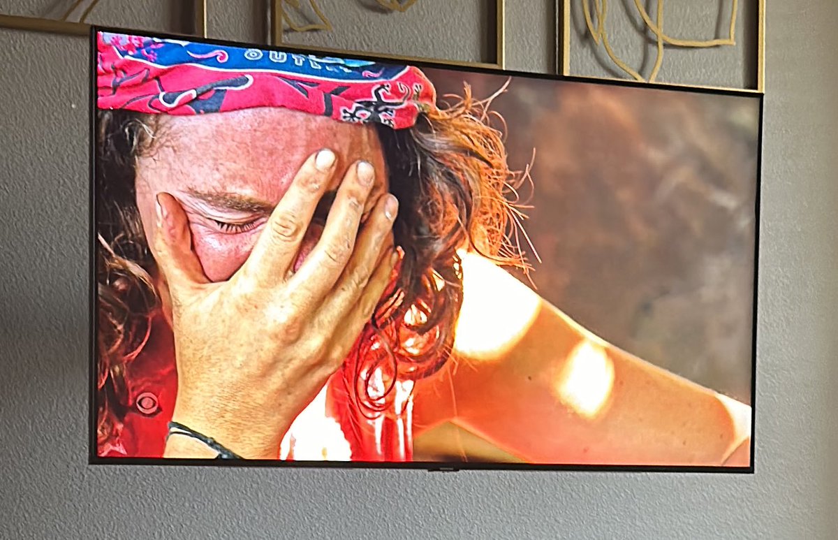 We don't care Liz, you made a conscious decision to go on #Survivor with your dietary restrictions...the Producers decide to humanize you so now we're watching your emotional outline, HELP!!! I'm not moved by these tears, self-eliminate Boo.