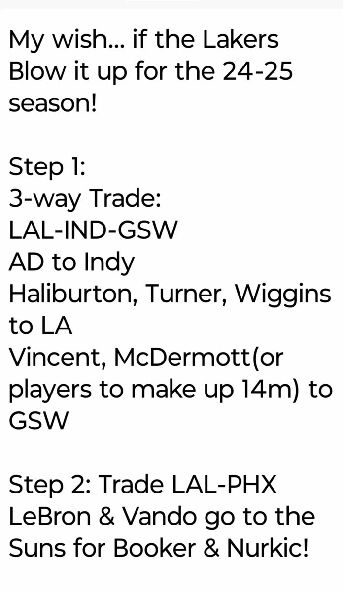 EbLatchford's tweet photo. @rob_pelinka https://t.co/aeU59LZJXK