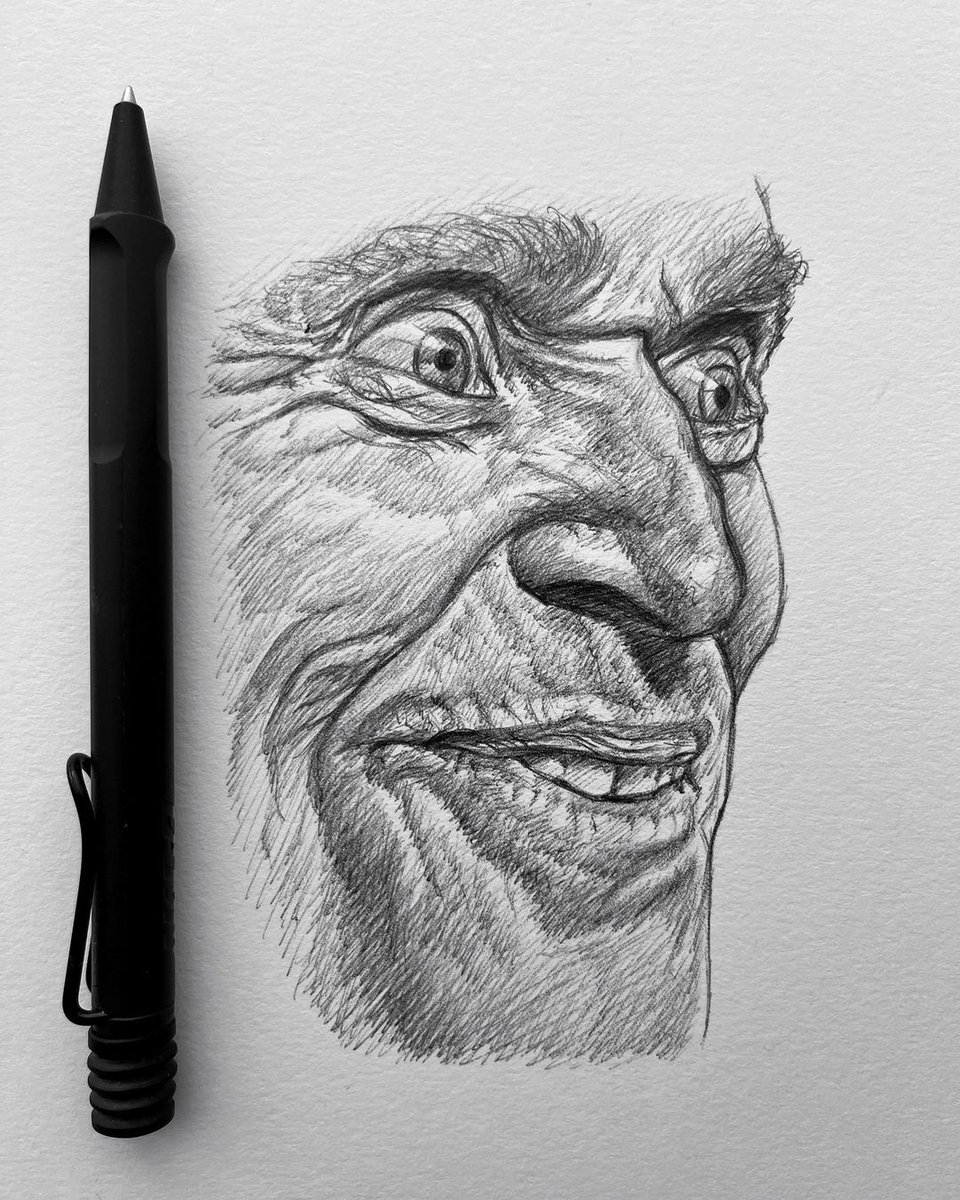 Dafoe ballpoint sketch.
 
#WUKRAFT #willemdafoe #drawing #sketch #portraitdrawing #sketching #sketchbook #movie #portraitsketch #ballpointpen