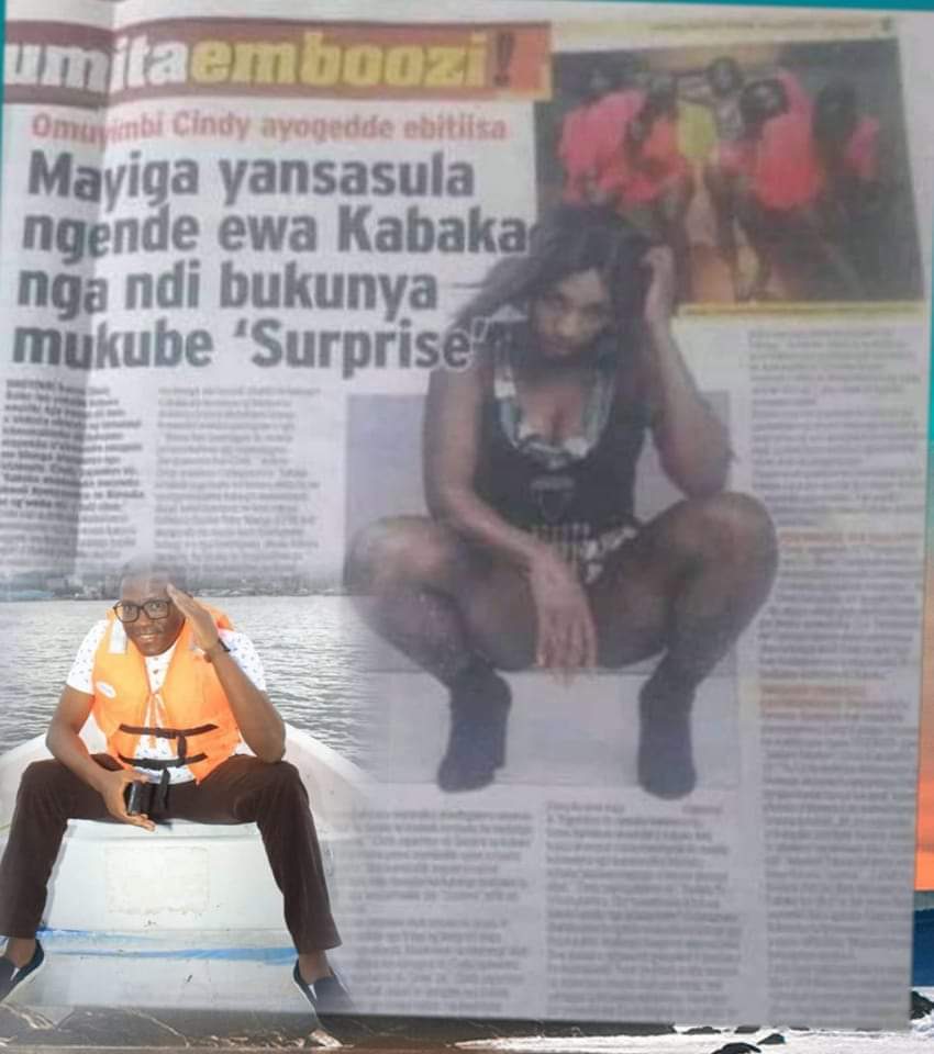 MAYIGA @cpmayiga YANSASULA NGENDE EWA KABAKA @BugandaOfficial nga ndi BUKUNYA mukube SURPRISE... CINDY.. 🤣🤣.. MUTEBI BAAMUKUNAMIRA
