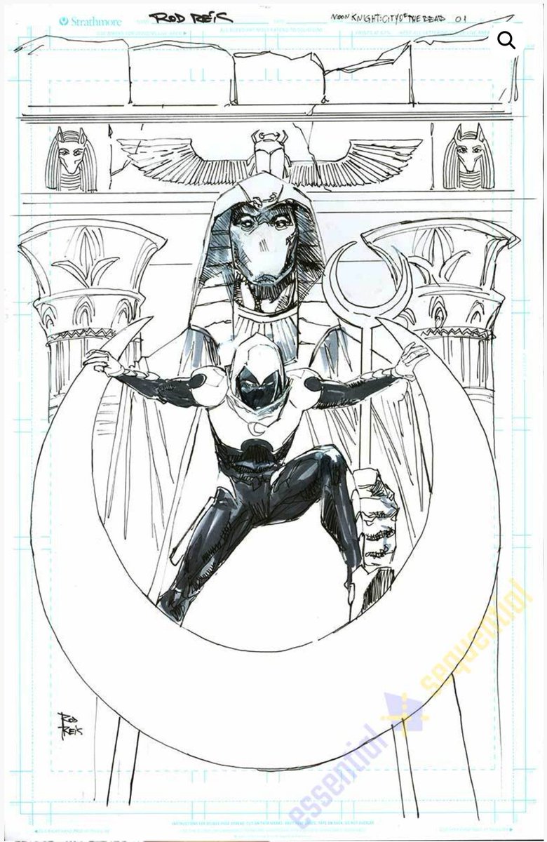 Moon Knight City Of the Dead Cover prelims available at Essential Sequential website essentialsequential.com/product-catego…