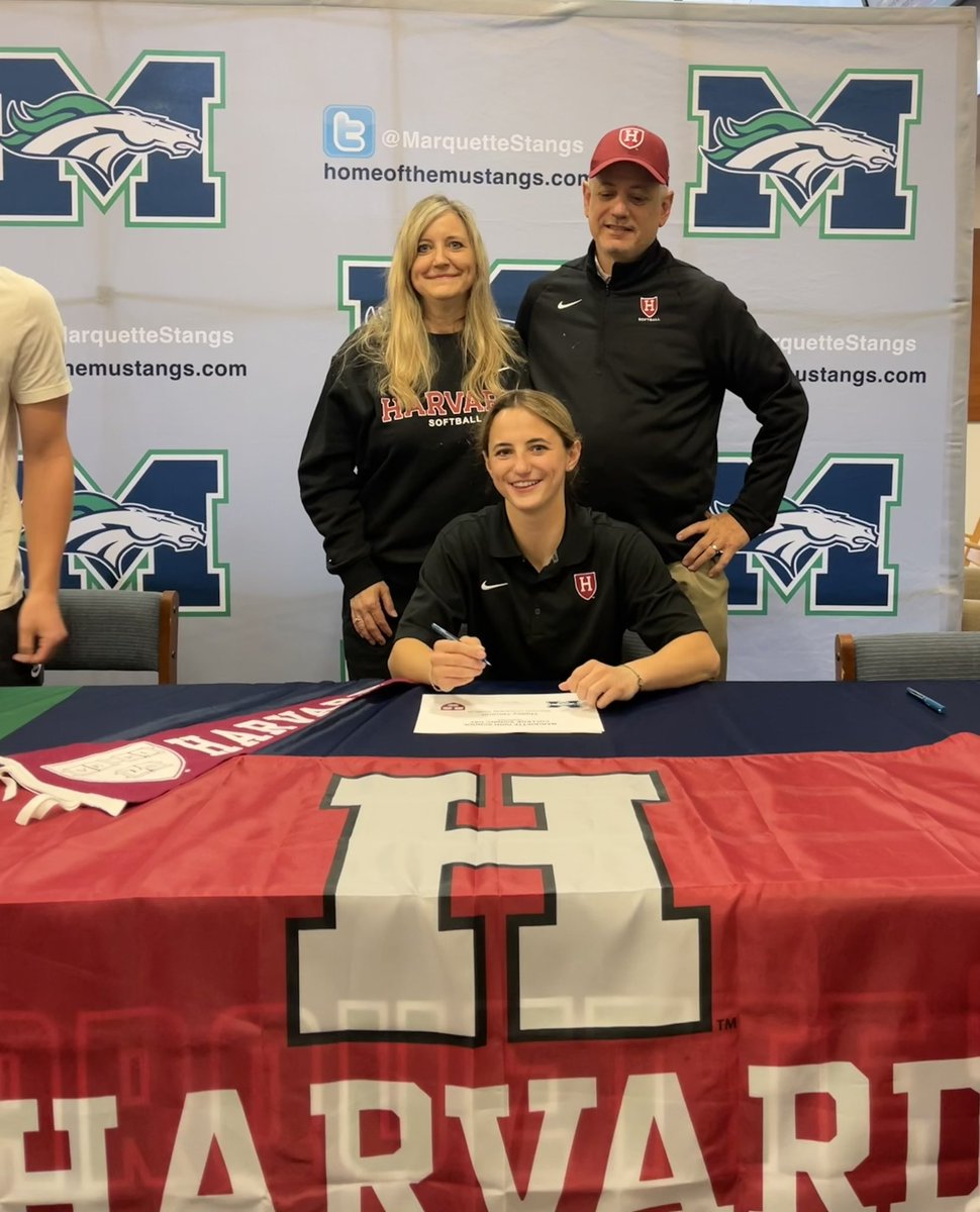 Congrats to <a href="/HaileyNeuner_/">hailey neuner</a> who made it official yesterday and had her signing day to continue her academic &amp; softball career <a href="/HarvardSB/">Harvard Softball</a> ! Hailey is an incredibly bright student-athlete and this is a major accomplishment!!💪🥎📚