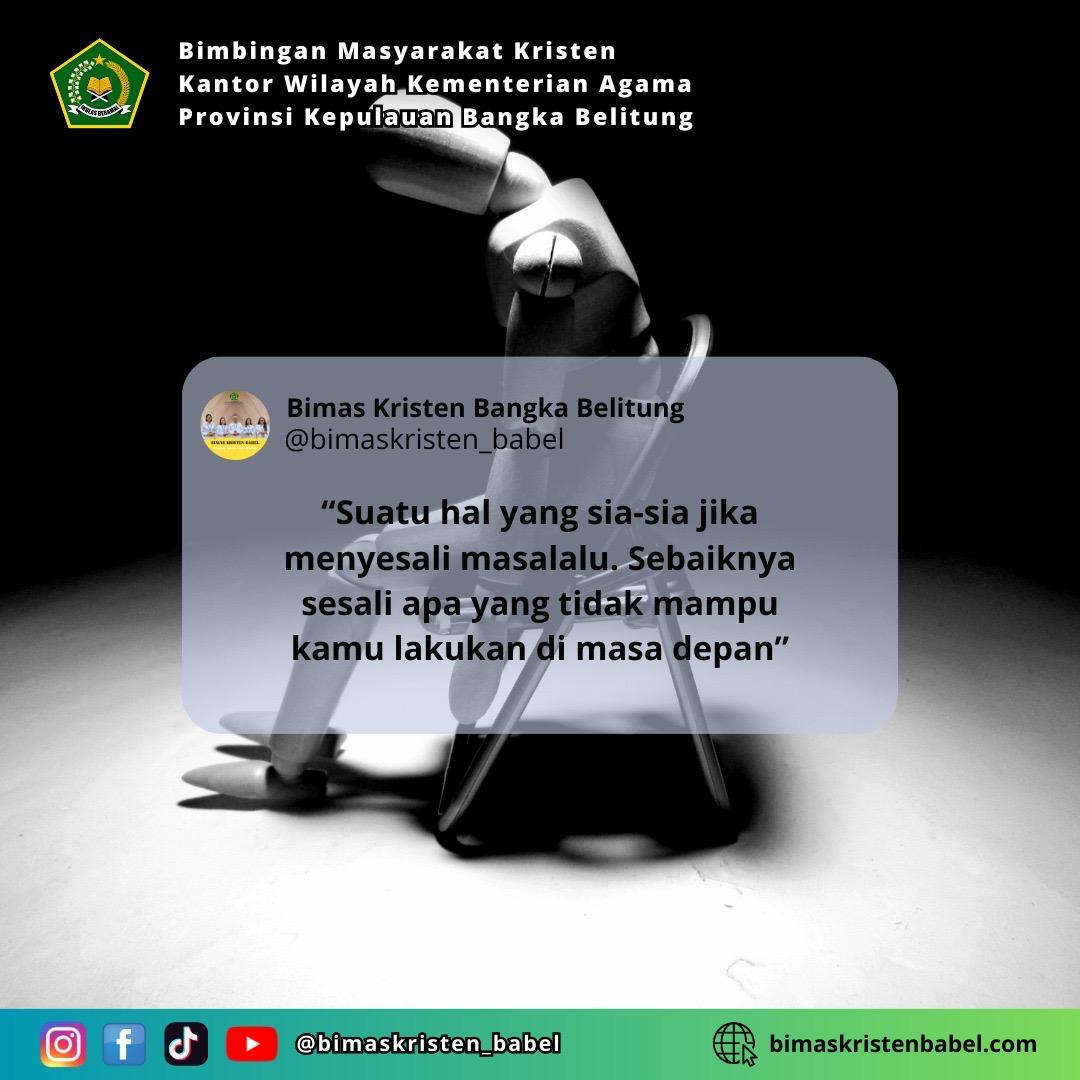 Kamis, 02 Mei 2024 #quoteoftheday #Bimkrisbabelmelayaniumatjadiberkat #Bimkrisbabel #Layaniumatjadiberkat #Bimaskristenbabeltransformasidigital #Bimaskristenbangkabelitung #transformasilayanankemenag #menujuindonesiaemas2045 #sahabatreligi