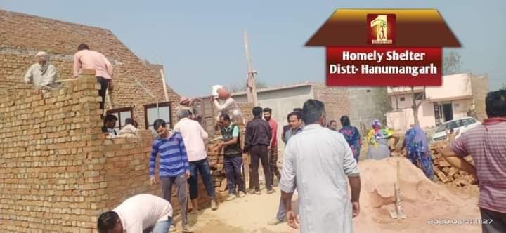 Everyone dreams of our house but bad economic conditions create a problem. Let's help such homeless people just as Dera Sacha Sauda volunteers do under Ashiyana campaign started by Saint Ram Rahim Ji . #HopeforHomeless