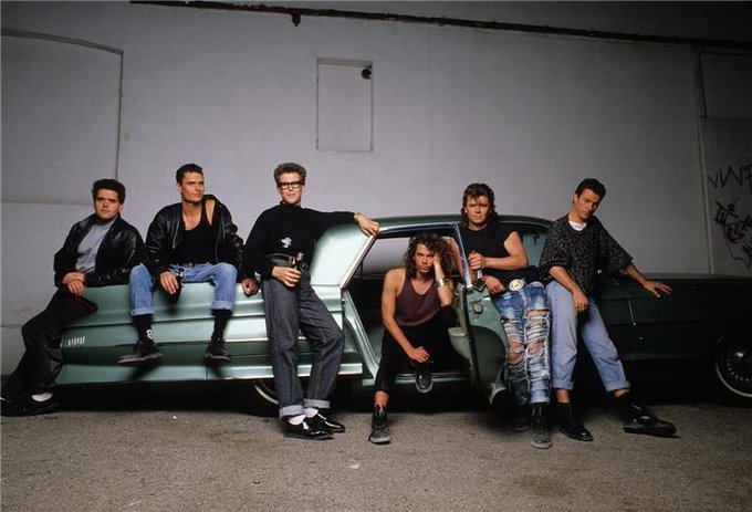 INXS in Los Angeles, 1987