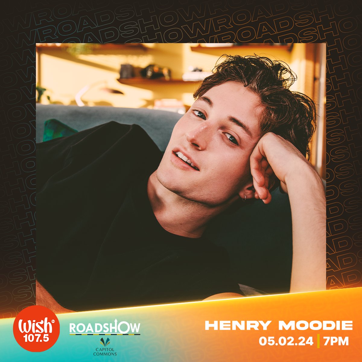 For today's Roadshow, British singer-songwriter @henrymoodieuk and up-and-coming singer-songwriter Saylah Elena will perform live aboard the Wish Bus! Watch their live performances at Capital Commons in Pasig City at 4 p.m. PHT!