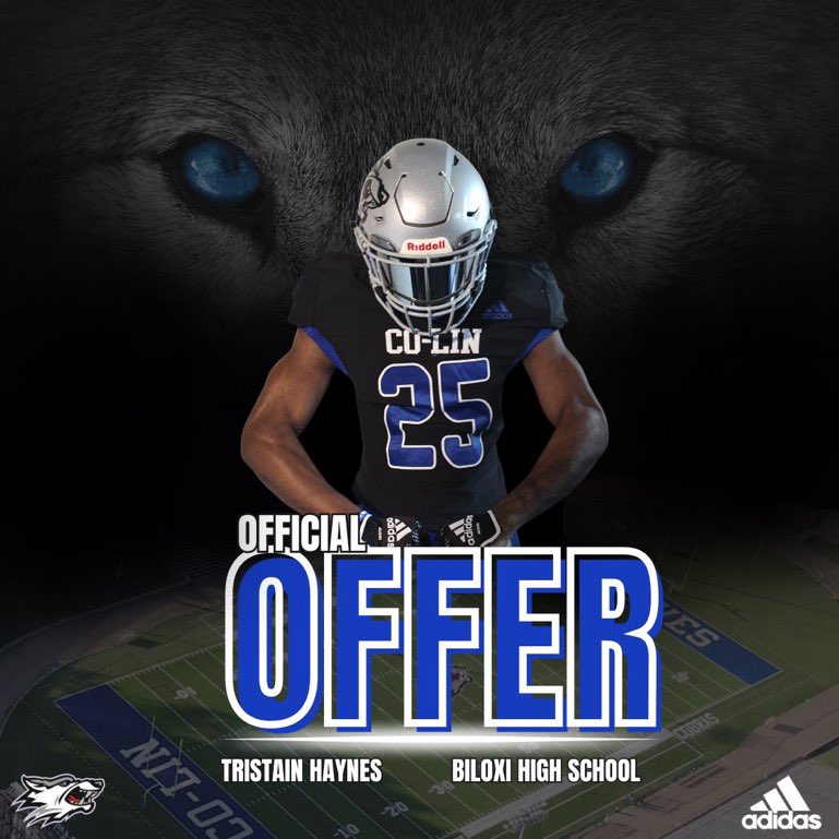 BEYOND BLESSED to receive my first official football offer from co-lin community college!!!! #AGTG🙏🏾🙏🏾🙏🏾