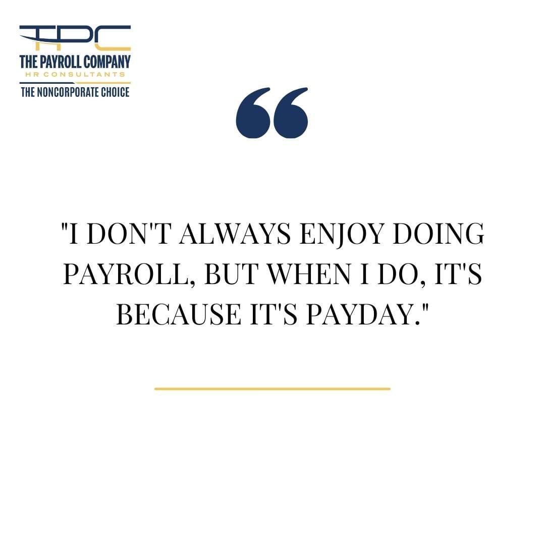 I don't always enjoy doing payroll, but when I do, it's because it's payday! :)

#lvpayroll  #lasvegaspayroll  #lasvegasbusiness #smallbiz #lasvegasbiz #payrollsupport #payrollservices #payrollsolutions