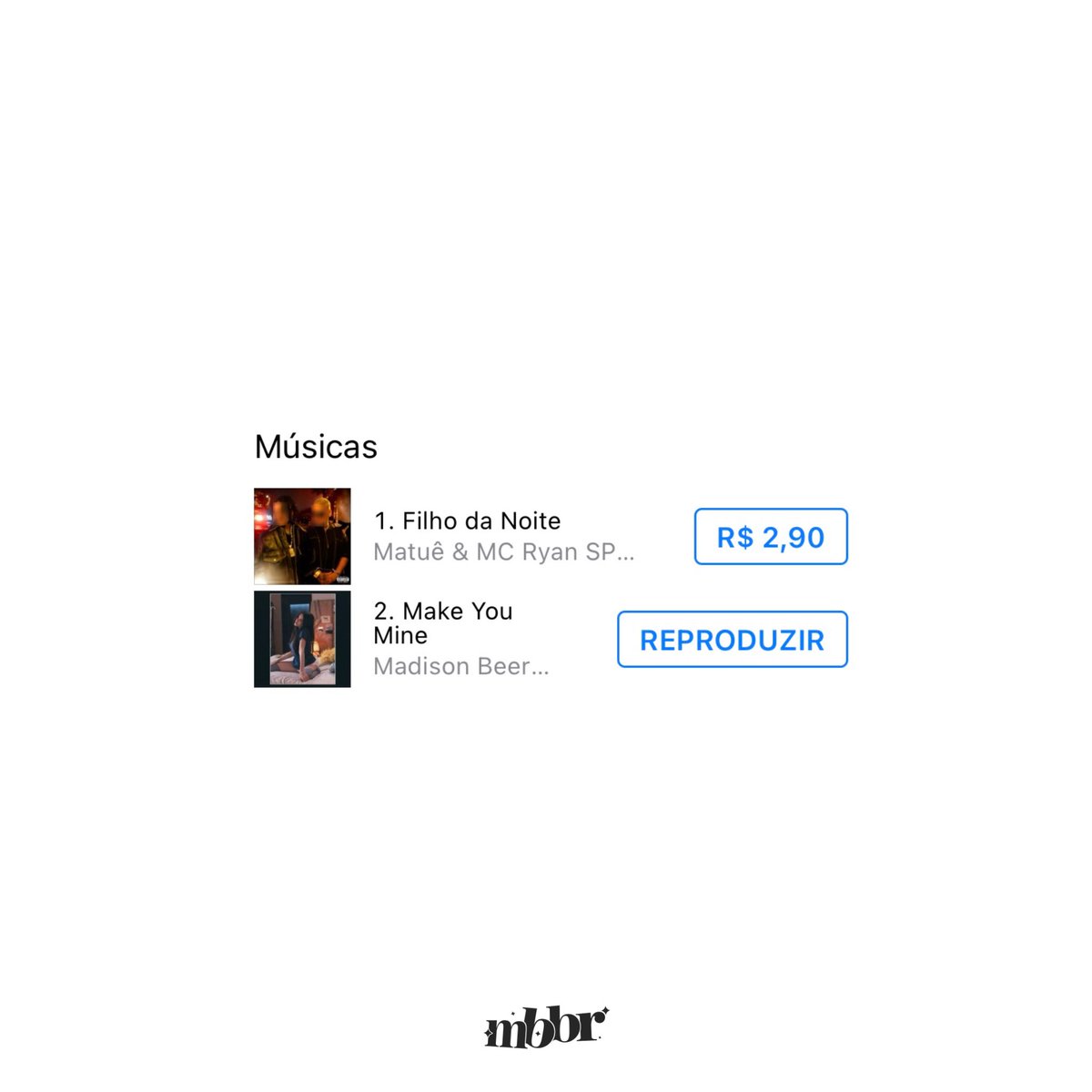 MEU DEUS! “Make You Mine” acaba de atingir o SEGUNDO lugar do iTunes Brasil. 🚨

Continuem comprando: music.apple.com/br/album/make-…