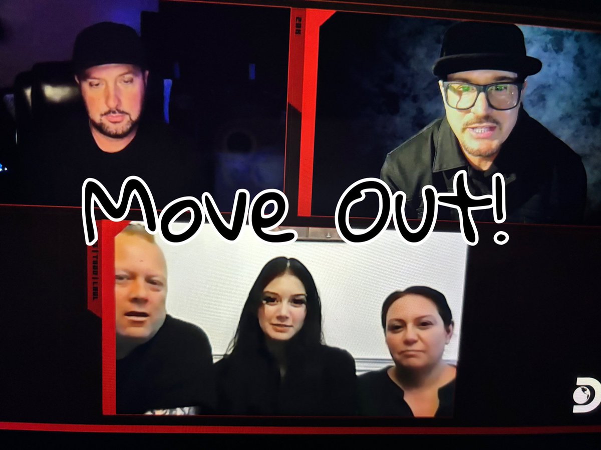 #GhostAdventures Solution for this family from the demonic entity😱 “Move Out” I’d pack my baggage’s “Bye”