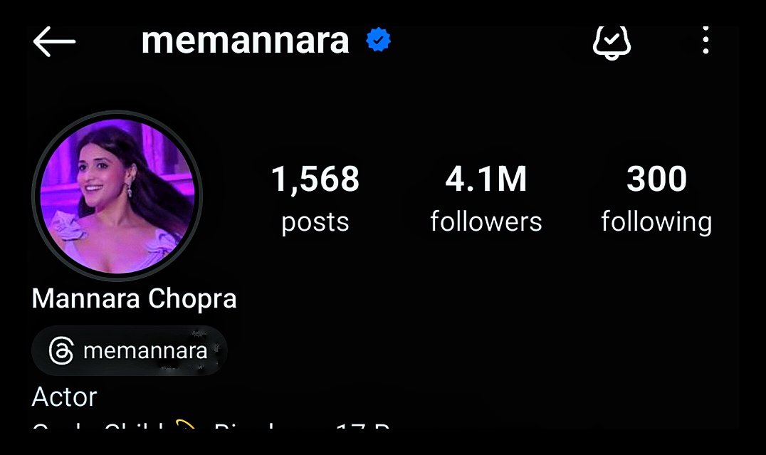 4.1 M Done and dusted 💪 now haters will come and start barking but actually who care 😎 

#Mannarians 
#MannaraChopra
#MannaraTribe