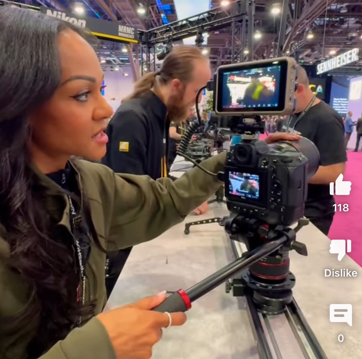 Future #filmmaker. Why not? Browse #NABSHOW content for inspiration. Clip from @NikonUSA booth: youtube.com/shorts/Sfmnf7u…