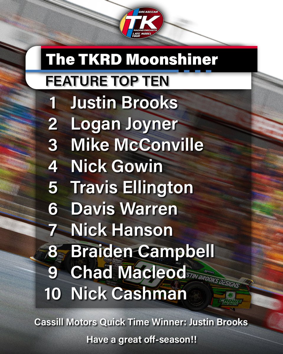Justin Brooks wins The Moonshiner!