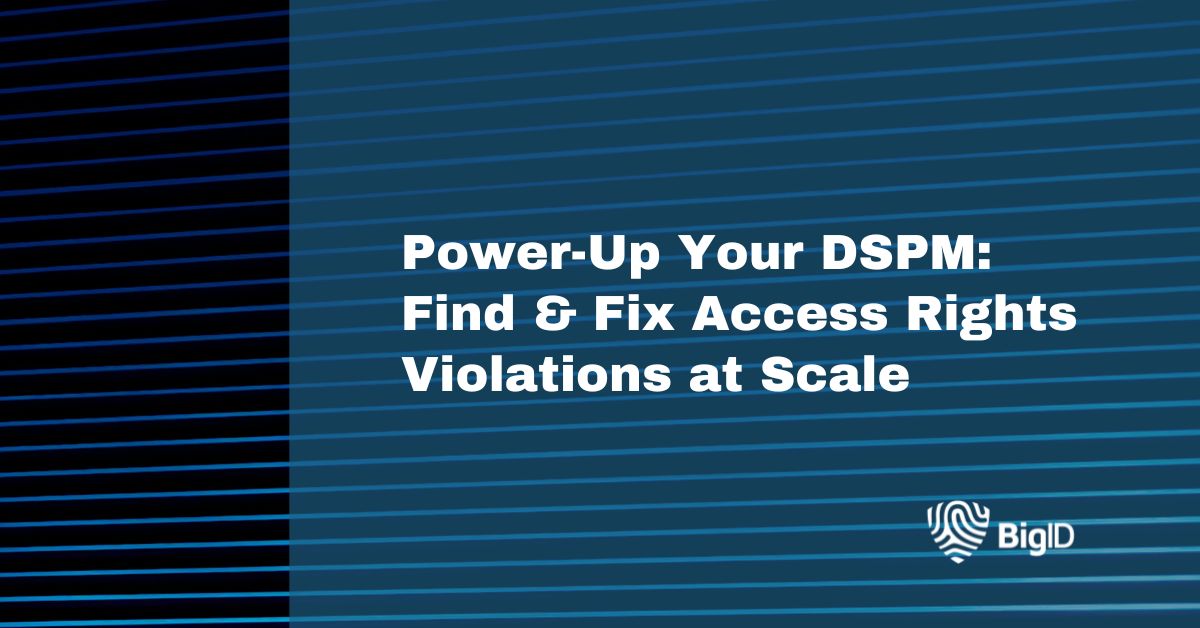 Strengthen your defenses and protect your data like never before with BigID's Access Intelligence Remediation. 🚫 Prevent self-inflicted breaches 💡 Embrace zero trust & least privilege 🔗 Integrate access rights in #DSPM Learn more today! bit.ly/3xyFVuk