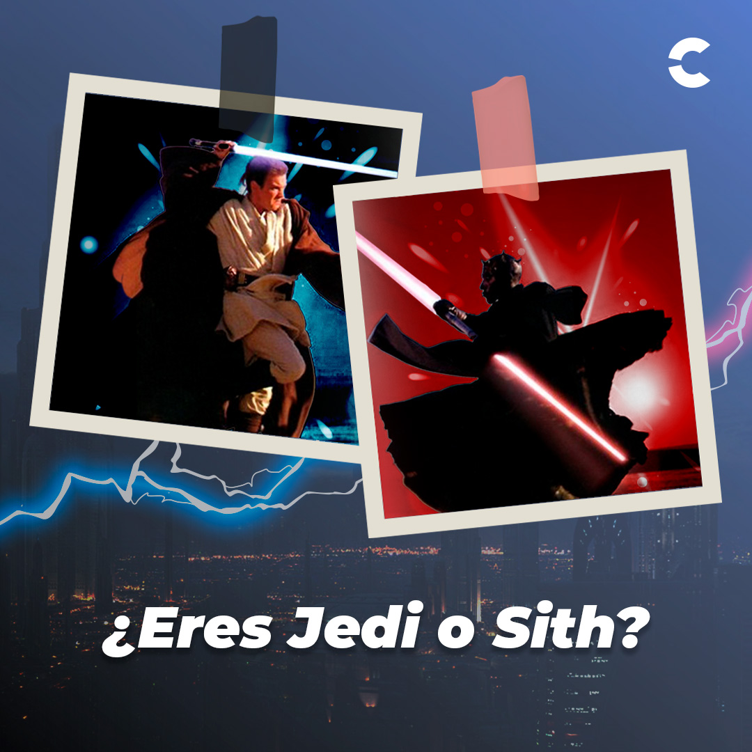 ¿De qué lado de la fuerza estás? Dímelo en comentarios. 🤔😍✨ Y recuerda que ¡hoy es el reestreno de #StarWars Episodio 1! ¿Ya tienes tus boletos? 👉 bit.ly/3wbo3VP