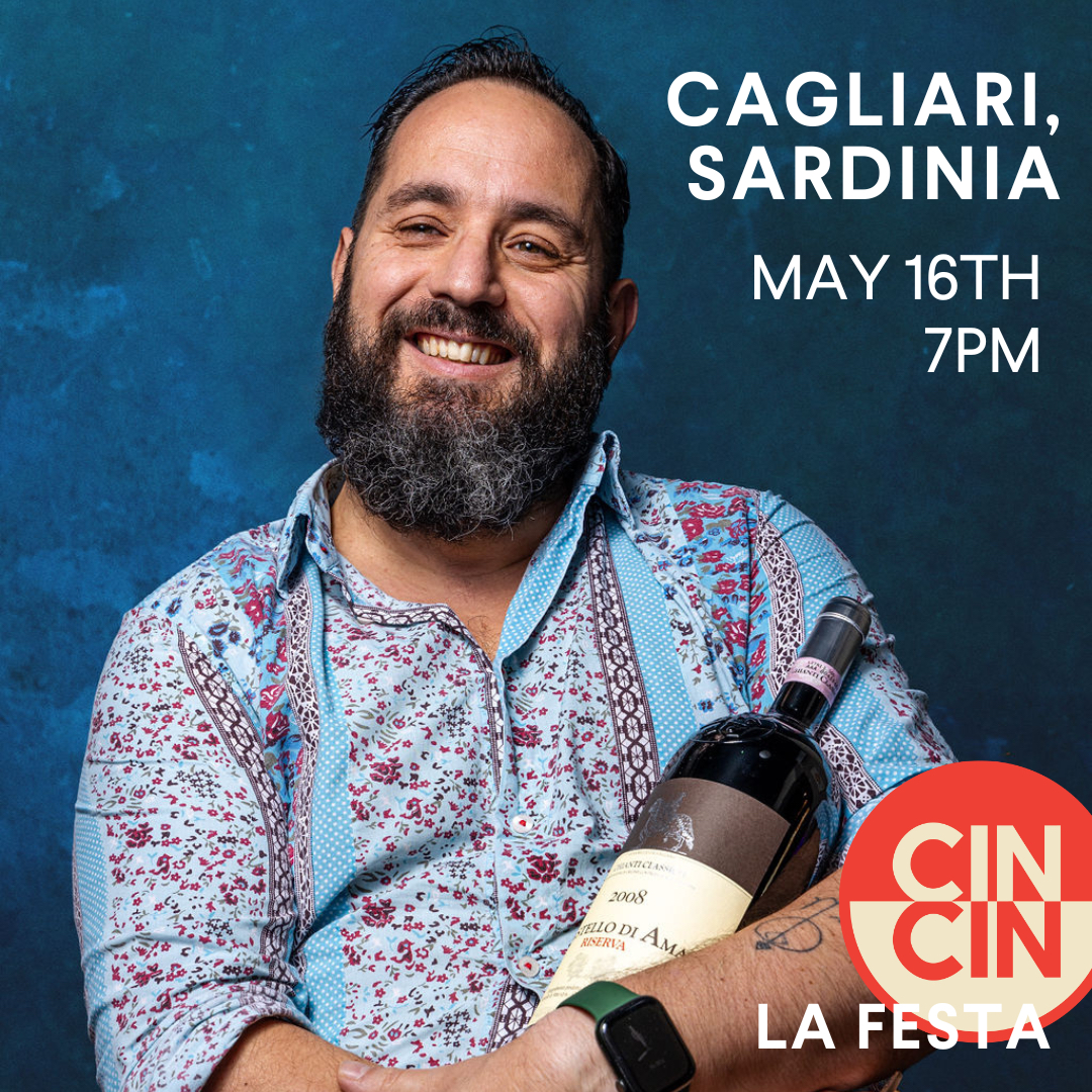 Fabrizio will be back at for one night only at Western Road as part of our next La Festa regional dinner. As a proud Sardinian, he’ll be bringing out the dishes and serving the wines from his island home. 16th May, 7pm Hove only