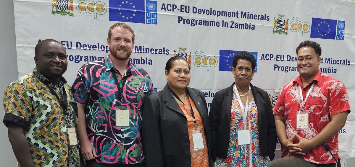 Digital Earth took us from #Africa to the #Pacific and back to Africa with the recent ACP-EU Development Minerals Programme workshop. @DEarthAfrica & @DEarthPacific use Earth Observations to detect illegal mining. The pilot phase with the #Fiji gov has been a resounding success!