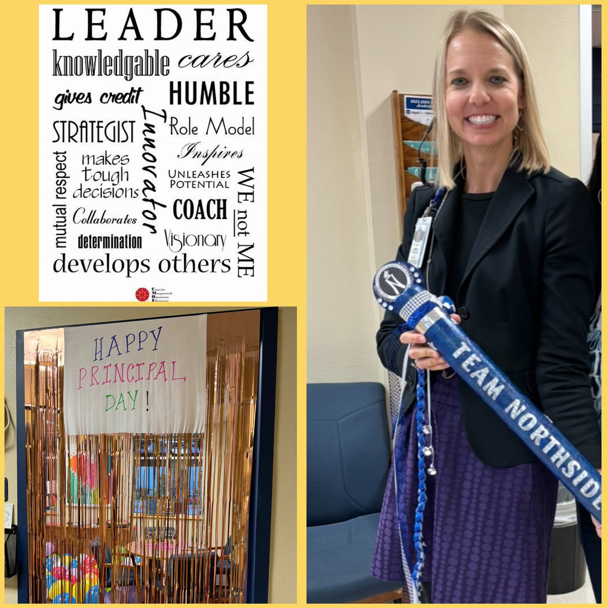 Happy Principal’s Day! @NISDMurnin is lucky to have such a great leader! ⚓️@ambermfreeman #nisdprincipalsday