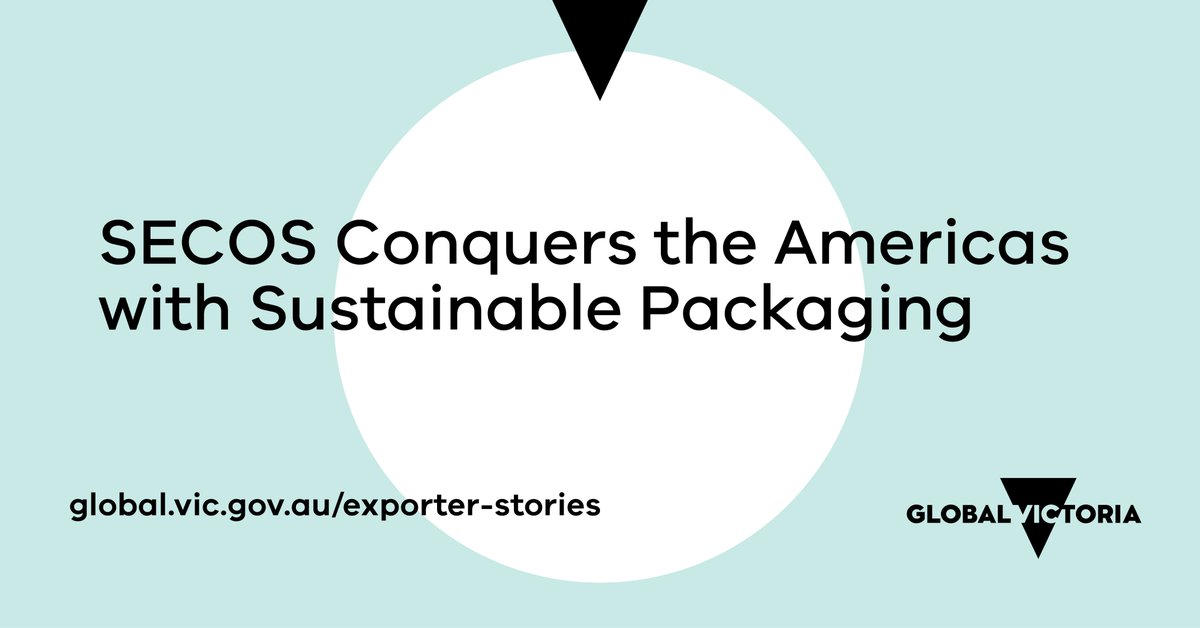 Victorian company & sustainable packaging leader, SECOS is making big strides in the Americas, backed by Global Victoria. We caught up with CEO, Richard Tegoni to explore more about their journey. Catch the full story here: tinyurl.com/ycvrh498 #ICAW2024 #SustainablePackaging