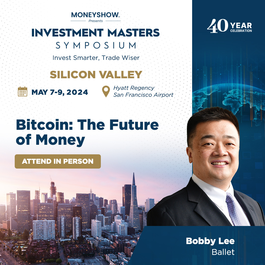 Ballet CEO @bobbyclee will be speaking next week at the @moneyshow Investment Masters Symposium in San Francisco. #Bitcoin 

Register to attend this exclusive event here: conferences.moneyshow.com/investment-mas…