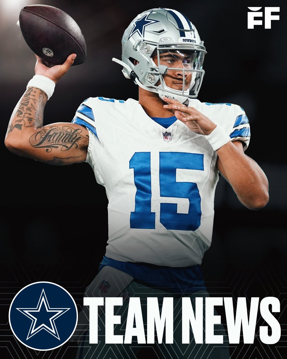The #Cowboys declined QB Trey Lance’s 2025 5th-year option. Lance’s 5th-year option would have cost $22.4M fully guaranteed. Lance, 23, is now scheduled to become an unrestricted free-agent in 2025.
