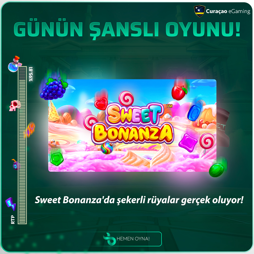 🎰Günün şanslı Oyunu Sweet Bonanza sizleri bekliyor!

💰 Yüksek oranlarda bahis

💸 %300 Hoşgeldin Casino Slot Bonusu 

🎰 %30'a Varan Casino Slot Discount

🔗Güncel giriş için:  bit.ly/ilelebettelegr…

#Ilelebet #betco #gununoyunu #casino #slot #sweetbonanza #bigwin #slotoyunu