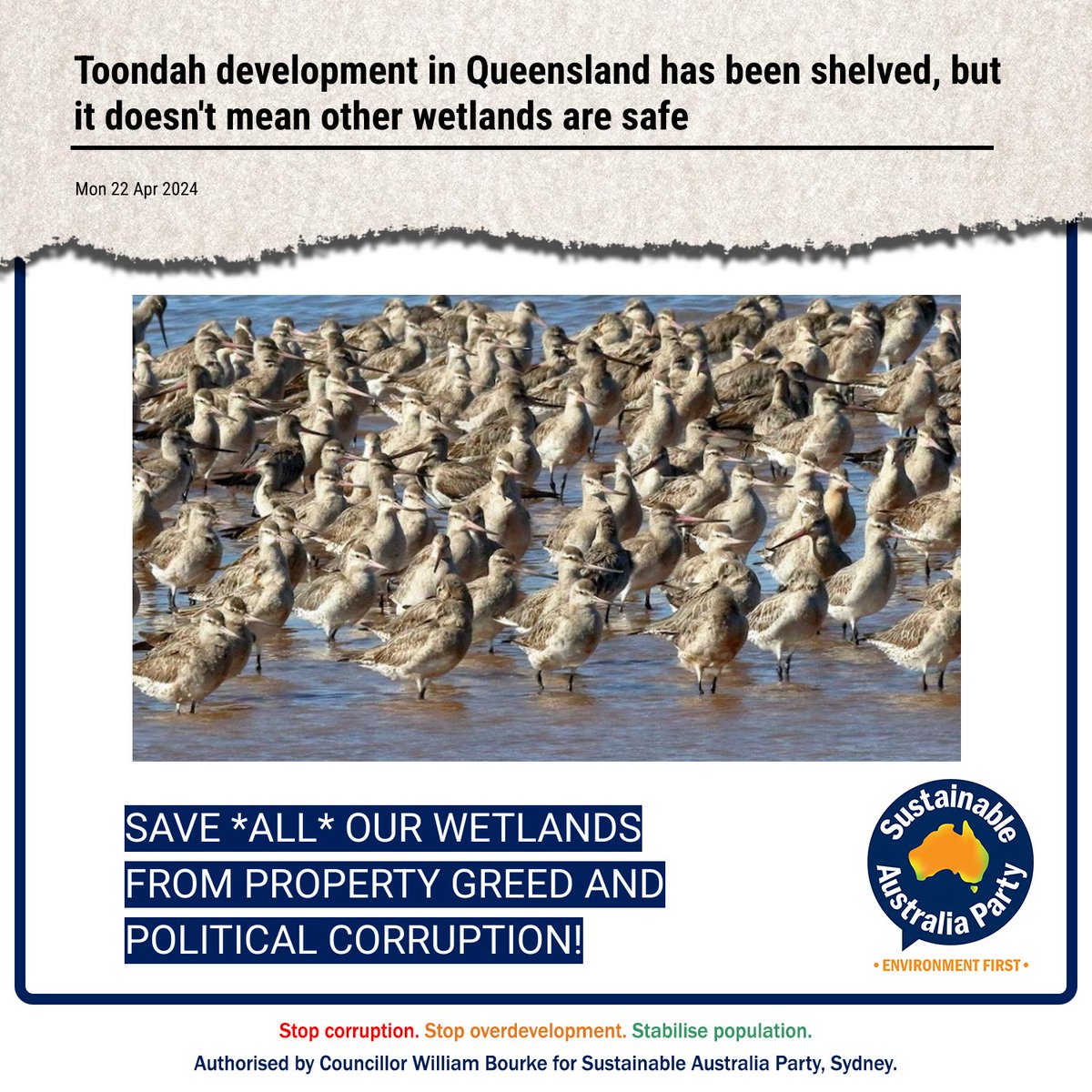 Save *all* our wetlands! 🦆🐢🐜 'There's only been a handful of new [Ramsar] listings in the last two decades but at least another 67...' abc.net.au/news/science/2… It's time to put our #EnvironmentFirst 1️⃣🌏 🔴Stop corruption 🟠Stop overdevelopment 🟢Stabilise population
