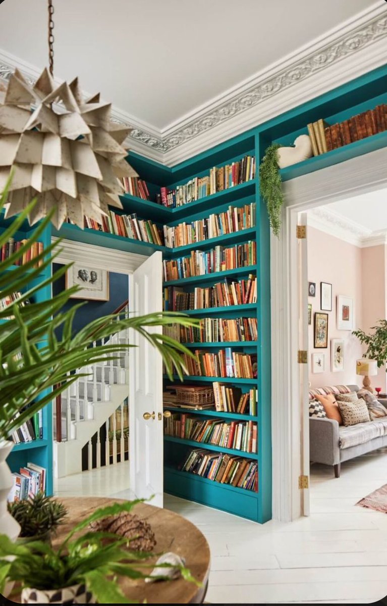 I’m an advocate for shelf-awareness. 

#design-teal reading room-#London

#library #books #BookTwitter #WritingCommmunity