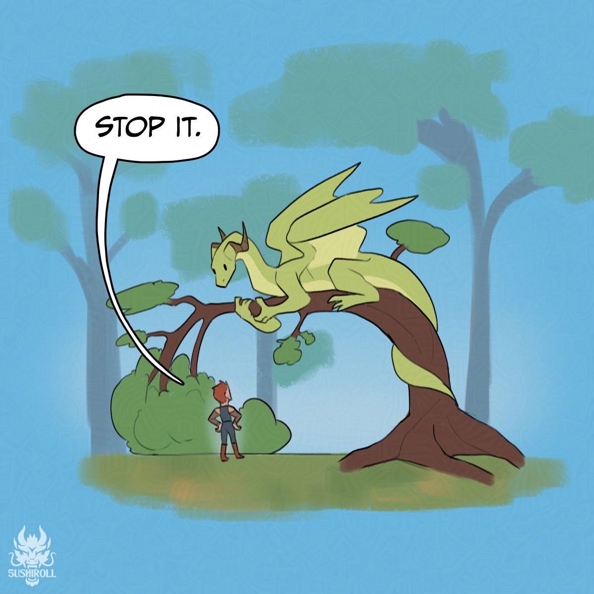 Daily Dragon 518 Damsel in distress