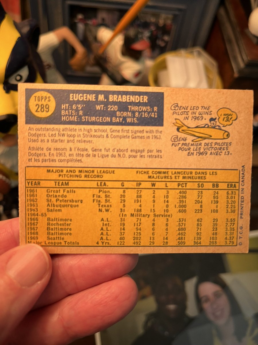 1970 OPC. Pilots career wins leader. “Lurch.” @SABRbbcards @TimJenkins1962 @Markhoyle4 @mattypabst @FredCHarris @1brightman1 @GIMaPreceptor @oriolesrise @Curt_Burner @CulleyScarboro1 @deetdedee @RunningOZ @WSOMarketing @phitter72 @TheBoysofBallF1 @CHUCKVANHORNE