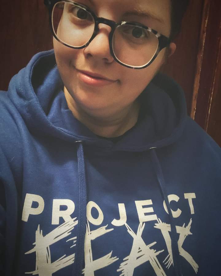 My #feargear hoodie came today in the mail and I love it!!🩵👻 @ProjectFearYT <a href="/Alex_Schroeder4/">Alex Schroeder</a> <a href="/ChelseaLaden/">Chelsea Laden</a> <a href="/DakotaLaden/">Dakota Laden</a> <a href="/Tanner_Wiseman/">Tanner Wiseman</a>